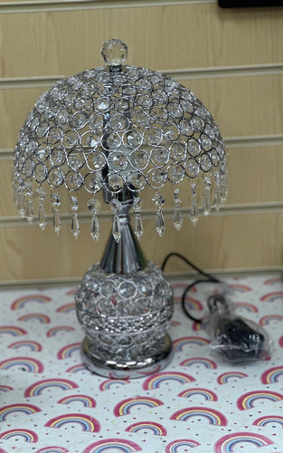 Crushed diamond table - , lamp