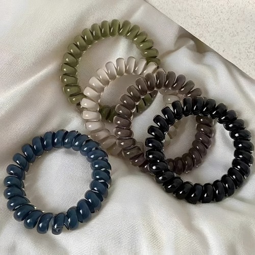 5pcs spiral hair ties - 5pcs,