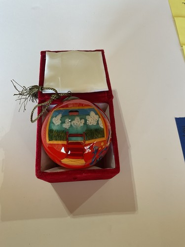 Hand painted glass - painted,