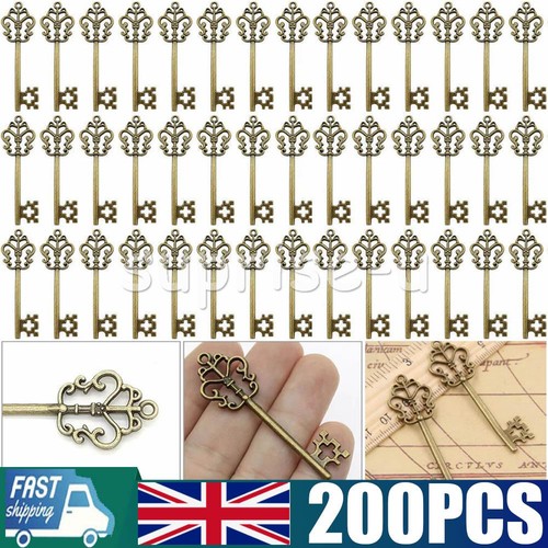 200x metal santa keys - 200x, skeleton