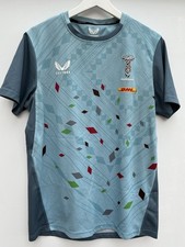 Harlequins 2023/24 Rugby Training Shirt Castore Blue Short Sleeve Mens Small S