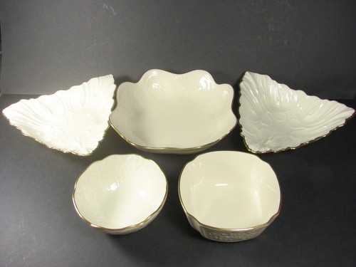 Cream white bone china bowls - cream,