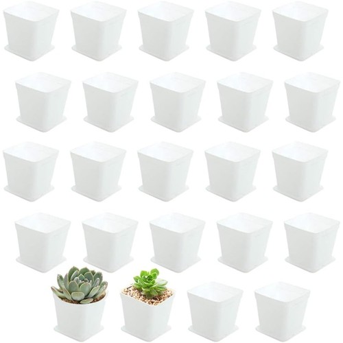 Pack inch white - 24, square