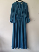 Jigsaw Teal Blue Satin