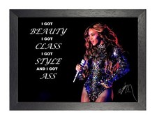 9 Beyonce Knowles Artwork American RnB Singer Print Inspirational Quote Poster