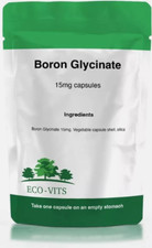 Boron glycinate 15mg capsules - boron,