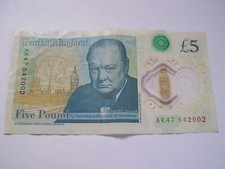 AK47 Bank Of England £5 Five