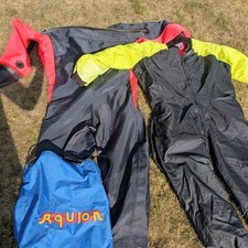 Aquion  Pro membrane Dry suit,Thinsulate, & Bag Used. Ladies 