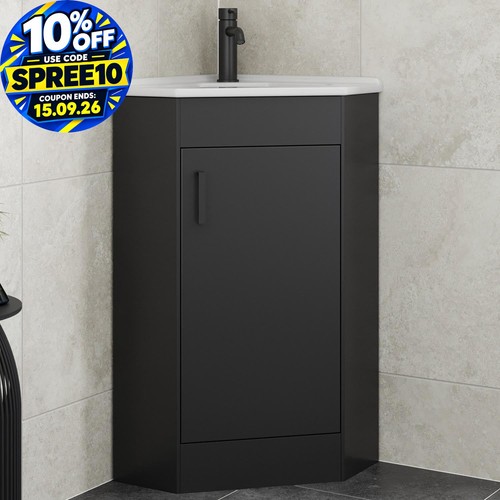 Avox black single door - single,