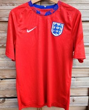 England 2020 2021 training warm up top football shirt Large