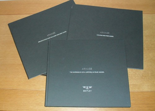 Bentley arnage boxed - arnage, brochure