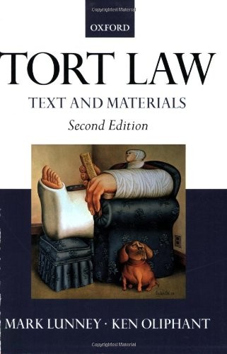 Tort law text and - tort, law: