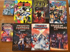Various Annuals From The 80s Transformers Star Wars DC Comics