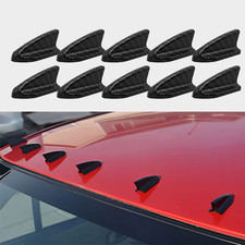 6pcs Car Roof Shark Fins Spoiler Wing Vortex Generator UV Resistant Weatherproof