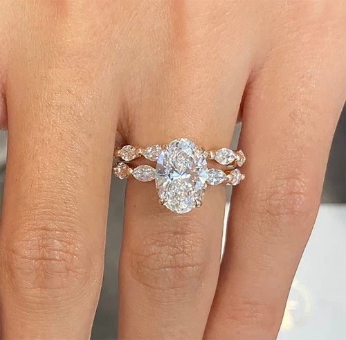 2ct oval cut lab created - cut,