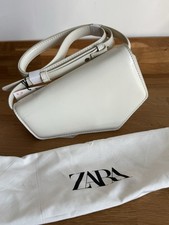 Zara Light Ivory Crossbody Bag