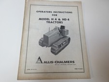 Allis Chalmers H4 & HD4
