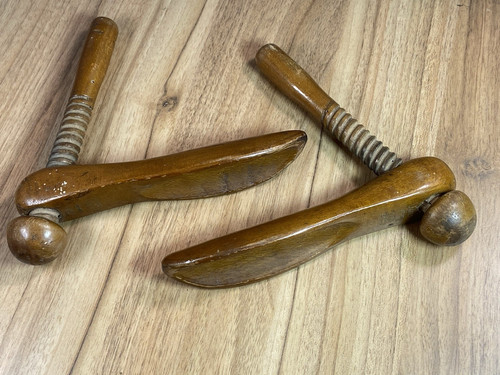 Vintage pair wooden - vintage,
