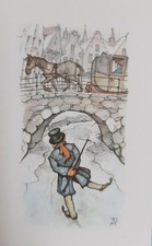 Man Skating Decoupage Mini