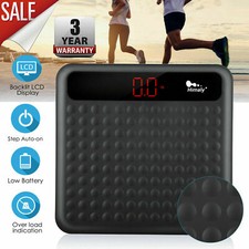 BATHROOM SCALES 180KG GLASS