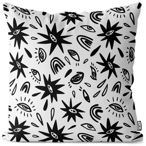 Pop art eyes - funky, cushion