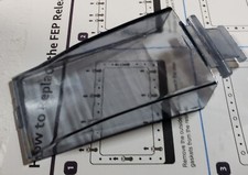 3D Printed Smoked Canopy Glass