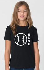 Baseball T-shirt personalised