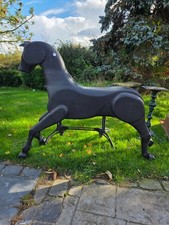 LARGE WOODEN HORSE DISPLAY OR CHILDS TOY
