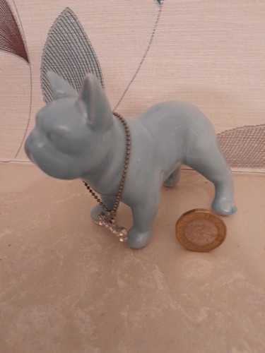 French bulldog figurine - french,