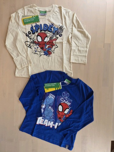 Bnwt benetton marvel spidey - 2x,