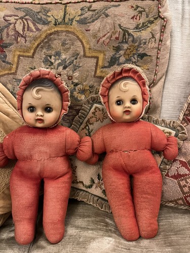 Two vintage dolls cultural - two, dolls.