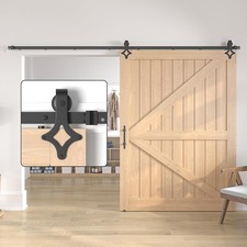 11ft Sliding Door Kit Black