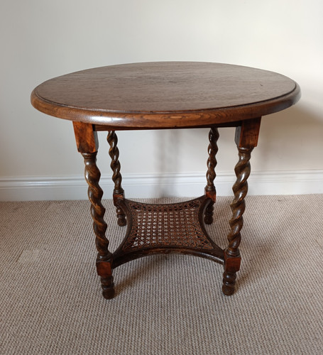 Antique oak barley - antique, side