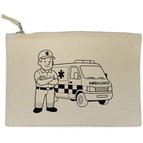 Ambulance paramedic canvas - &, paramedic'