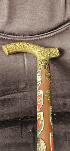 Antique brass handle - antique,