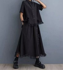 Ladies Black Urban Street Chic