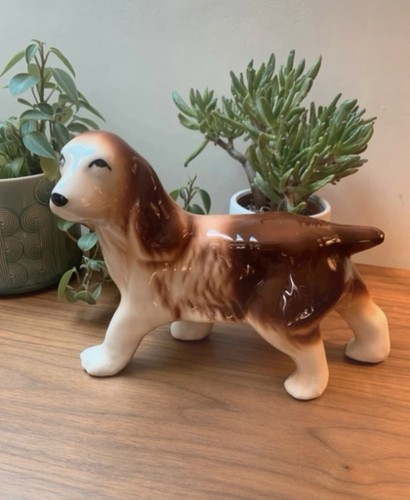 Large vintage dog figurine - ,