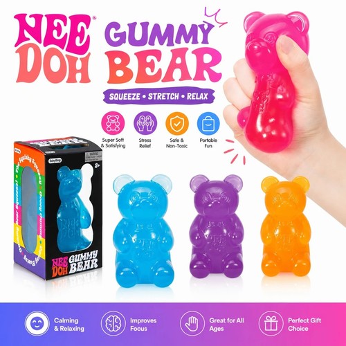 Schylling needoh gummy bear - gummy,