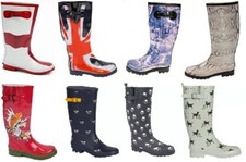 Ladies Wellies Snow Rain Kids Wellys Wellington Boots Park Life Festival Camp