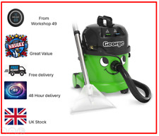 NUMATIC GEORGE VACUUM CLEANER - WET AND DRY VACUUM CLEANER AND CARPET CLEANER 