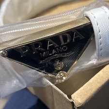 PRADA Milano White Leather