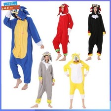 Sonic the Hedgehog 1Onesie Kigurumi Costume Pajamas Cosplay Fancy Dress UK ***
