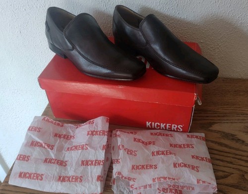 Kickers mens novel eco brown - ,
