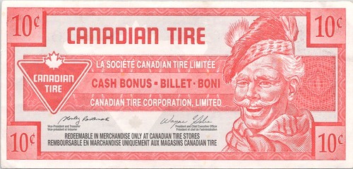 Vintage canadian tire cent - vintage, 10