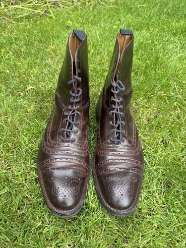Cheaney brogue cap toe derby - cheaney,