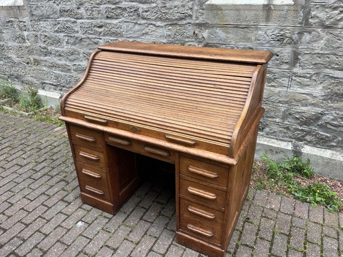 1930 roll top desk - , /