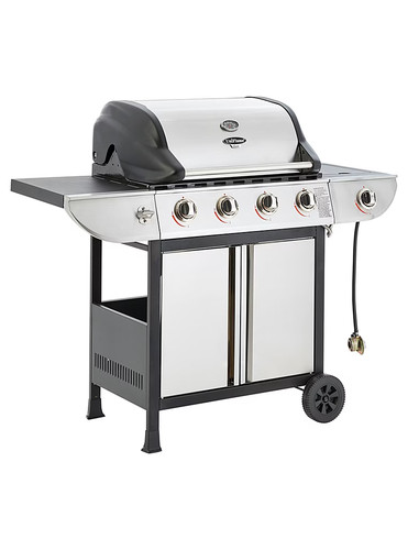 Burner gas grill with - gas,