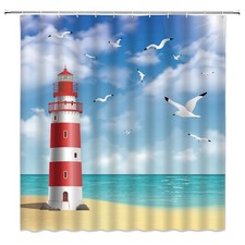Lighthouse Shower Curtain