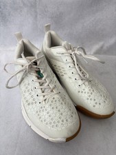 salming D30 White Trainers Size 9.5 Lace Up Men’s 