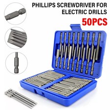50pcs Screwdriver Extra Long
